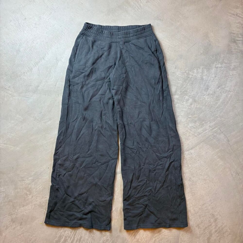 Hollister-co Women's Black and Grey Trousers